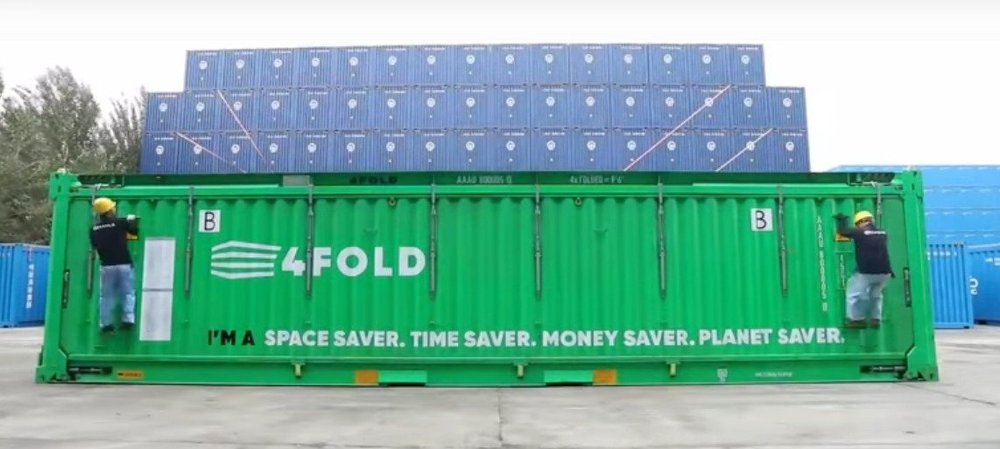 4 Fold container being folded-3