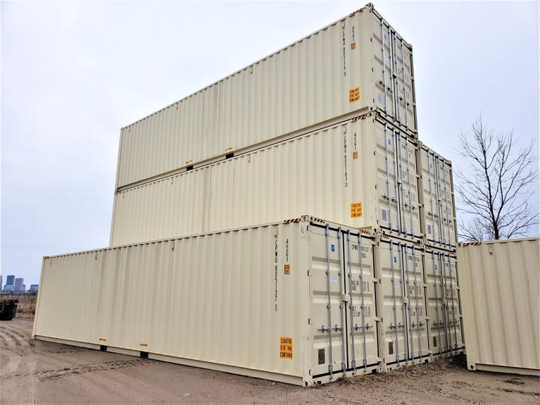 New 40 high cubes