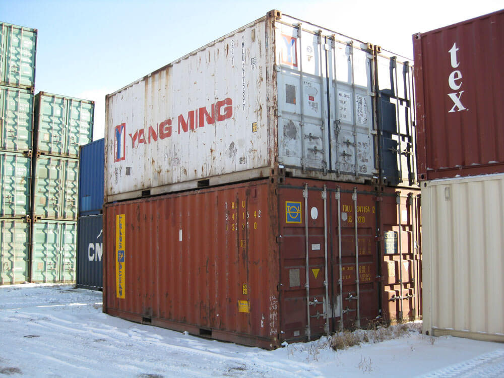 Used shipping container conditions 