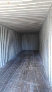 inside of a container