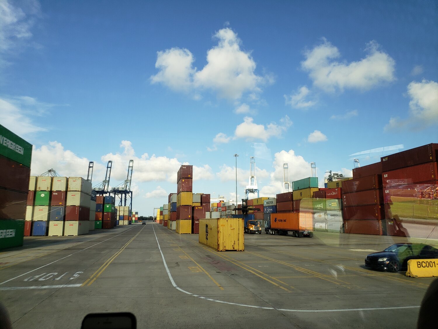 shipping container depot