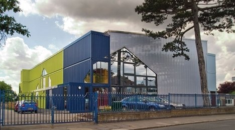 upcycled shipping containers transformed into a unique gymnasium 