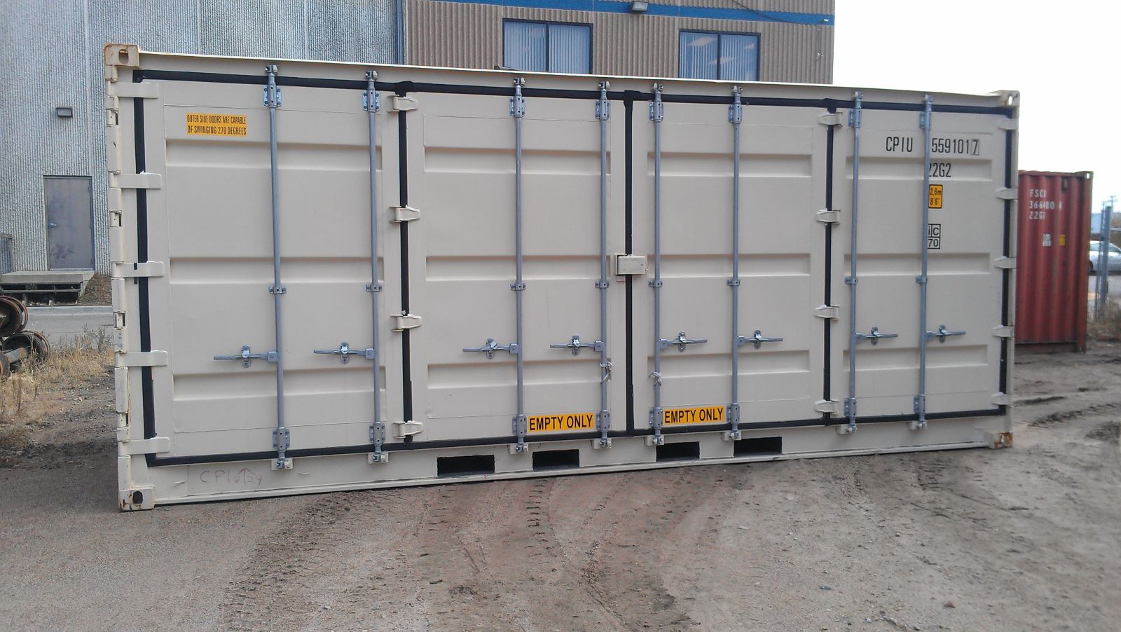 shipping container from vendor