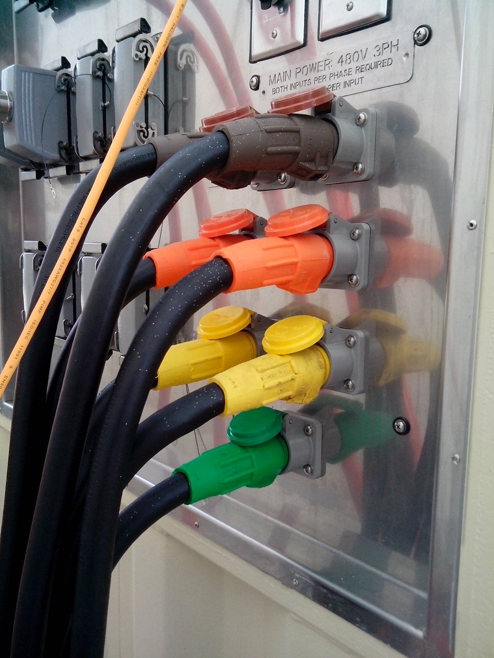 Super Cubes Container Modification Wiring close up